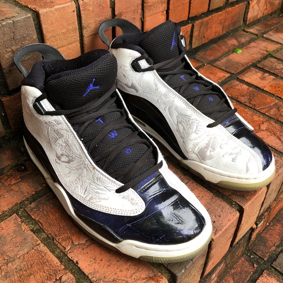 JORDAN Dub Zero Concord Mens size 11.5 Leather Sneakers - Picture 3 of 11